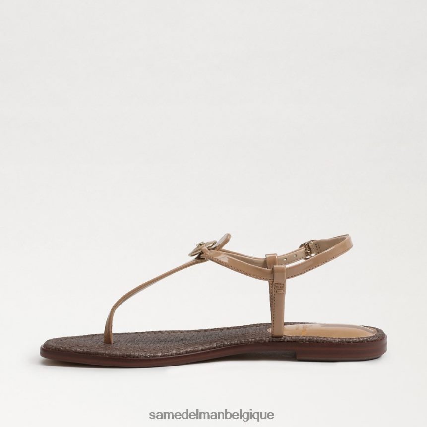 sandale tong gigi chevalière Sam Edelman femmes amande JZ0XZ0562 chaussure