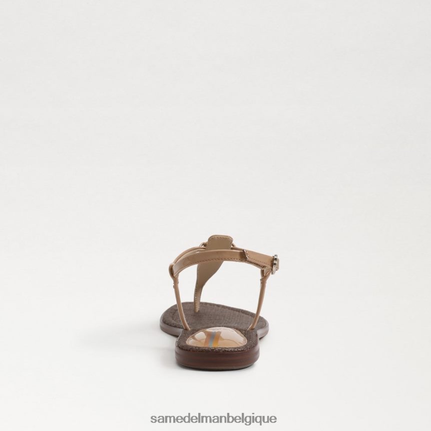 sandale tong gigi chevalière Sam Edelman femmes amande JZ0XZ0562 chaussure