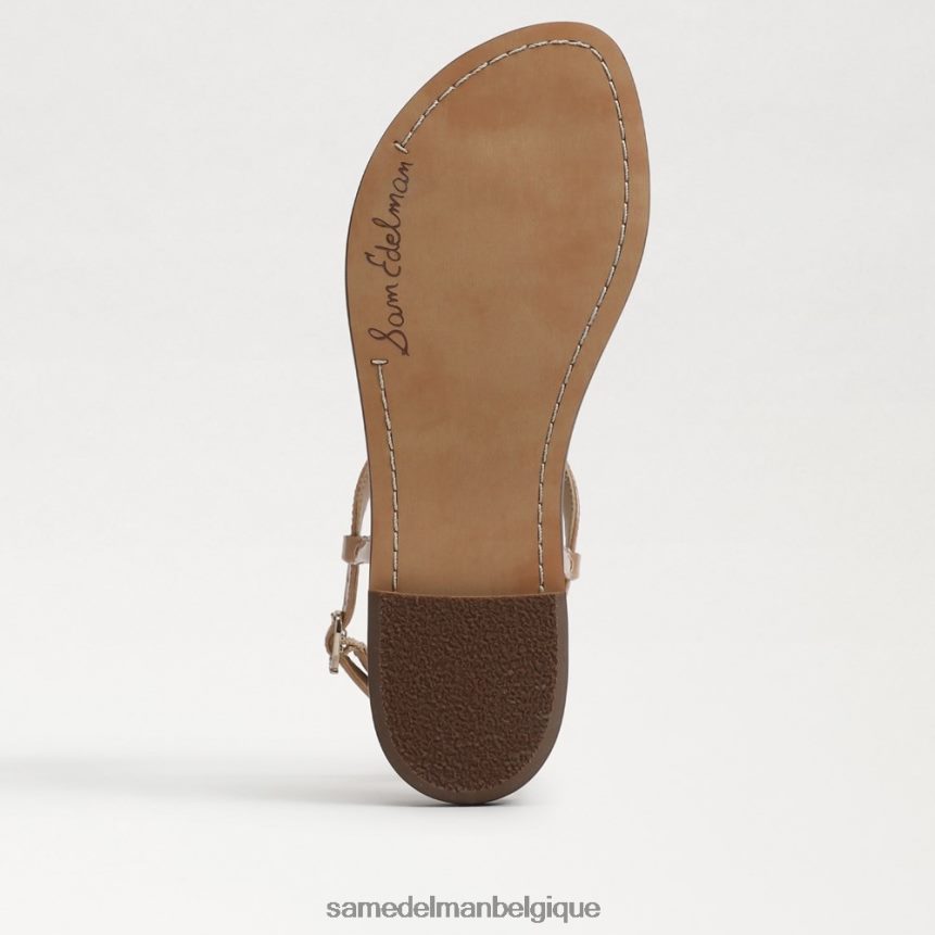sandale tong gigi chevalière Sam Edelman femmes amande JZ0XZ0562 chaussure