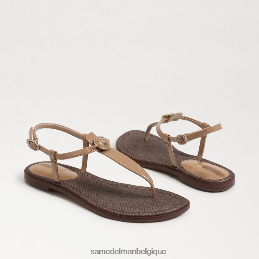 sandale tong gigi chevalière Sam Edelman femmes amande JZ0XZ0562 chaussure