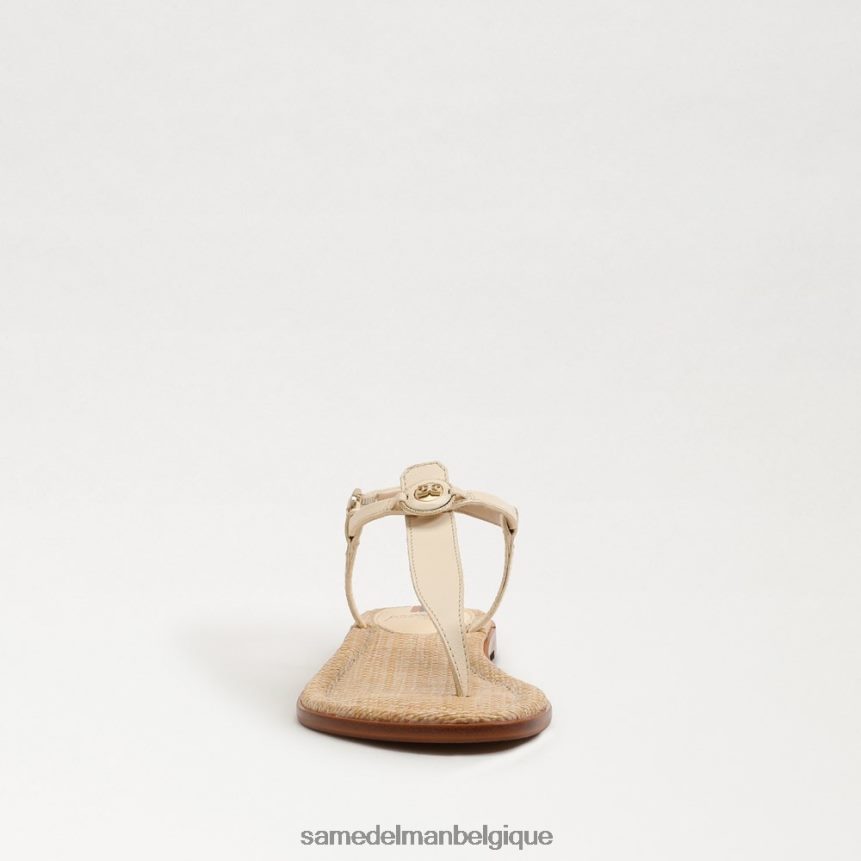 sandale tong gigi chevalière Sam Edelman femmes ivoire moderne JZ0XZ0558 chaussure