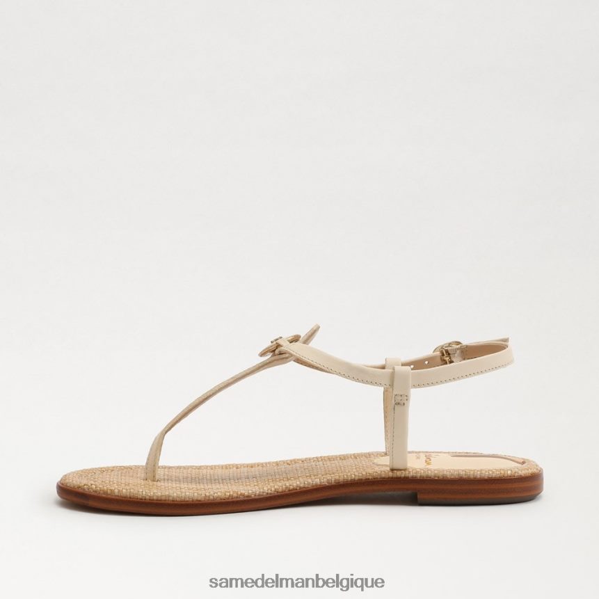 sandale tong gigi chevalière Sam Edelman femmes ivoire moderne JZ0XZ0558 chaussure