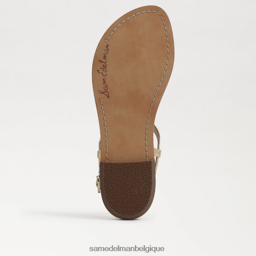 sandale tong gigi chevalière Sam Edelman femmes or JZ0XZ0560 chaussure