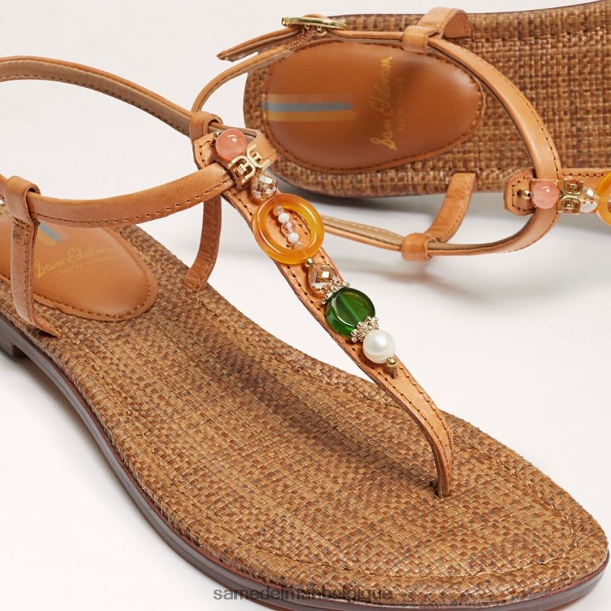 sandale tong rétro gigi Sam Edelman femmes naturel JZ0XZ0495 chaussure
