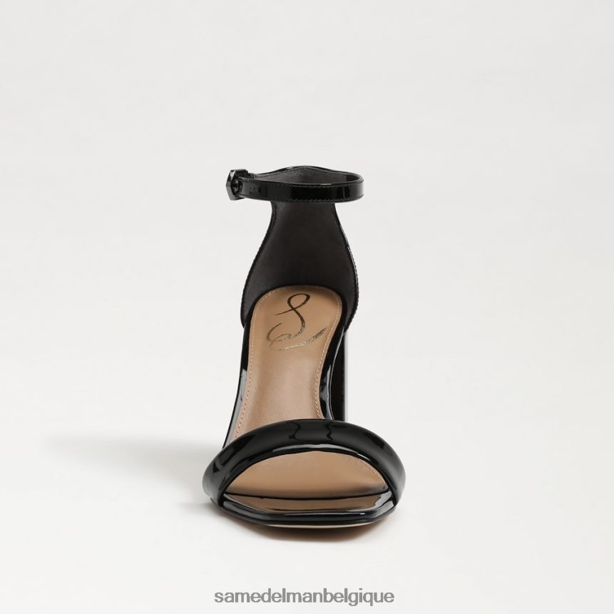 sandales à talons carrés Daniella Sam Edelman femmes noir JZ0XZ0305 chaussure