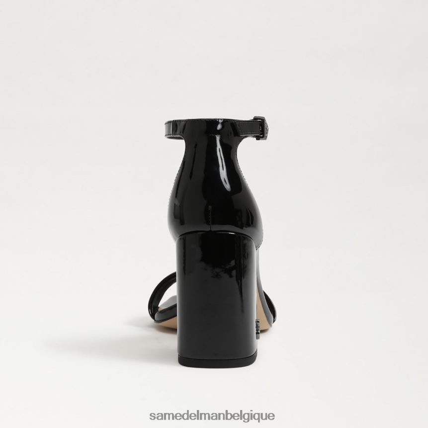 sandales à talons carrés Daniella Sam Edelman femmes noir JZ0XZ0305 chaussure