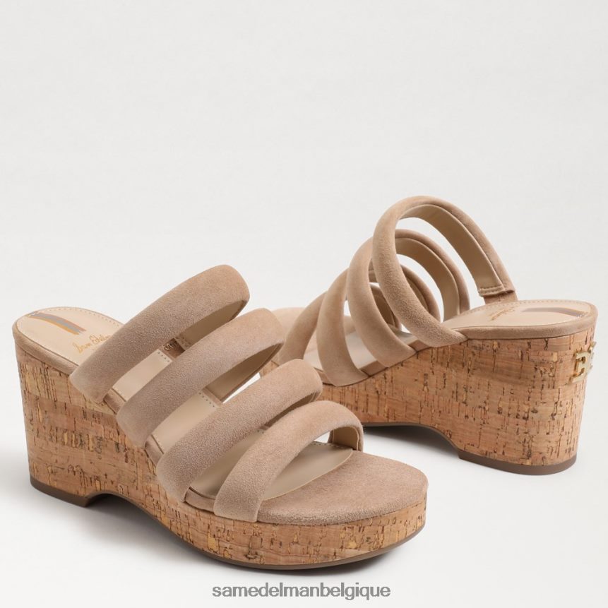 talon compensé yuki Sam Edelman femmes caramel doré JZ0XZ0688 chaussure