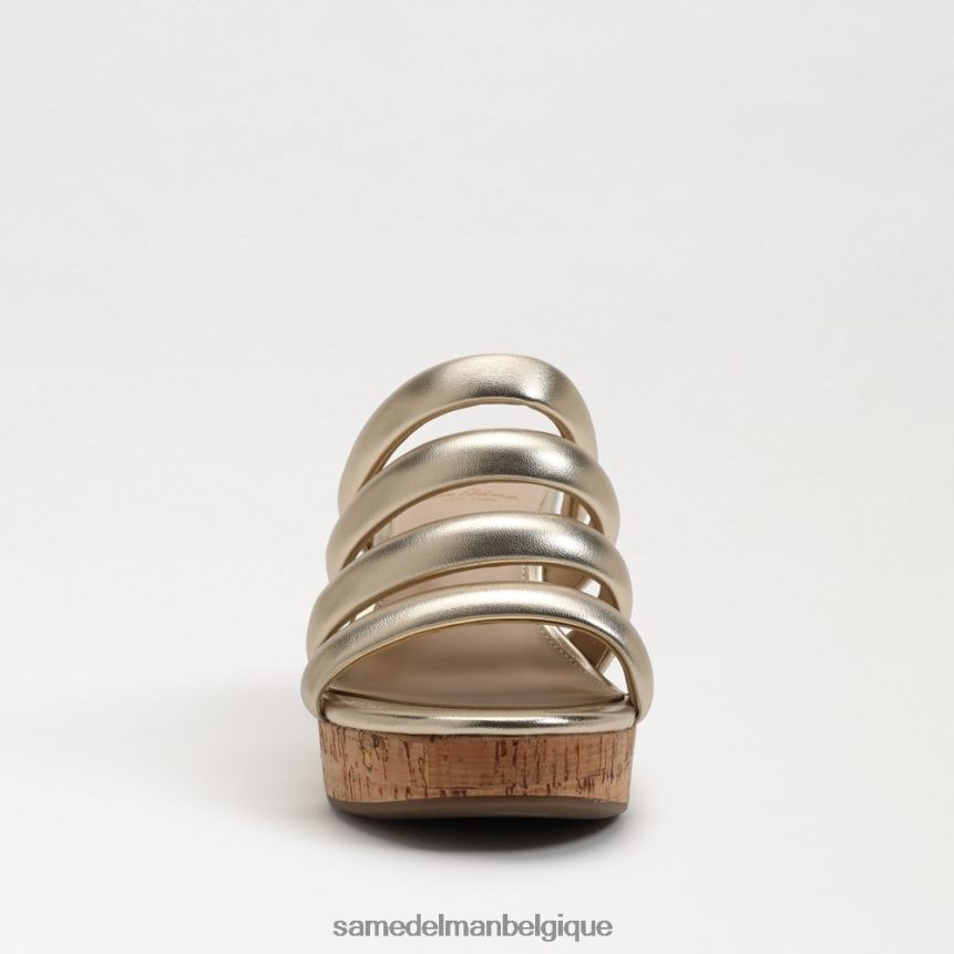talon compensé yuki Sam Edelman femmes feuille d'or JZ0XZ0686 chaussure