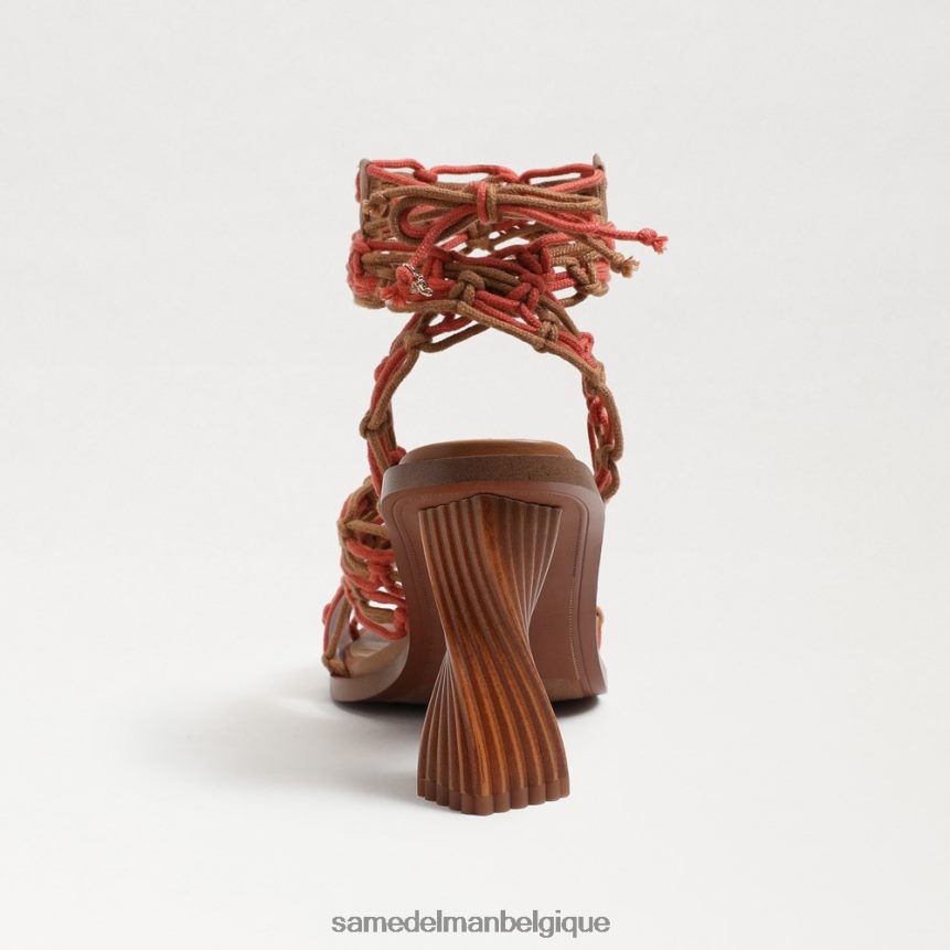 talon enveloppant la cheville harleigh Sam Edelman femmes cuoio/soleils JZ0XZ0862 chaussure