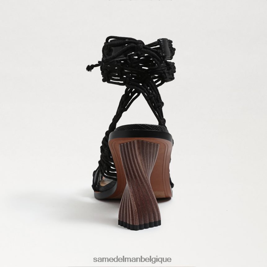 talon enveloppant la cheville harleigh Sam Edelman femmes noir JZ0XZ0860 chaussure