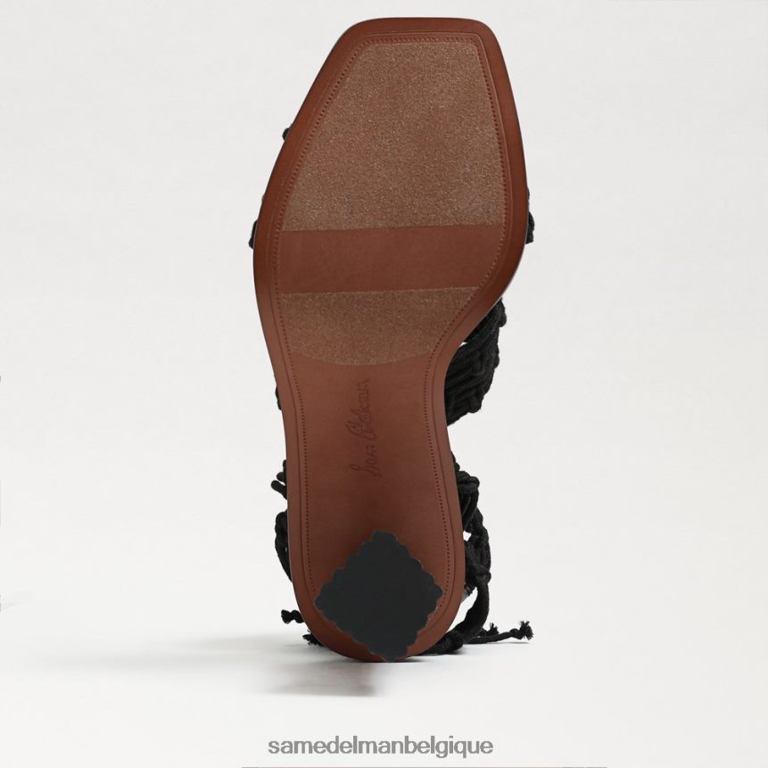 talon enveloppant la cheville harleigh Sam Edelman femmes noir JZ0XZ0860 chaussure