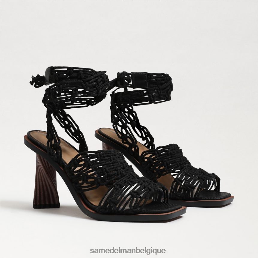 talon enveloppant la cheville harleigh Sam Edelman femmes noir JZ0XZ0860 chaussure