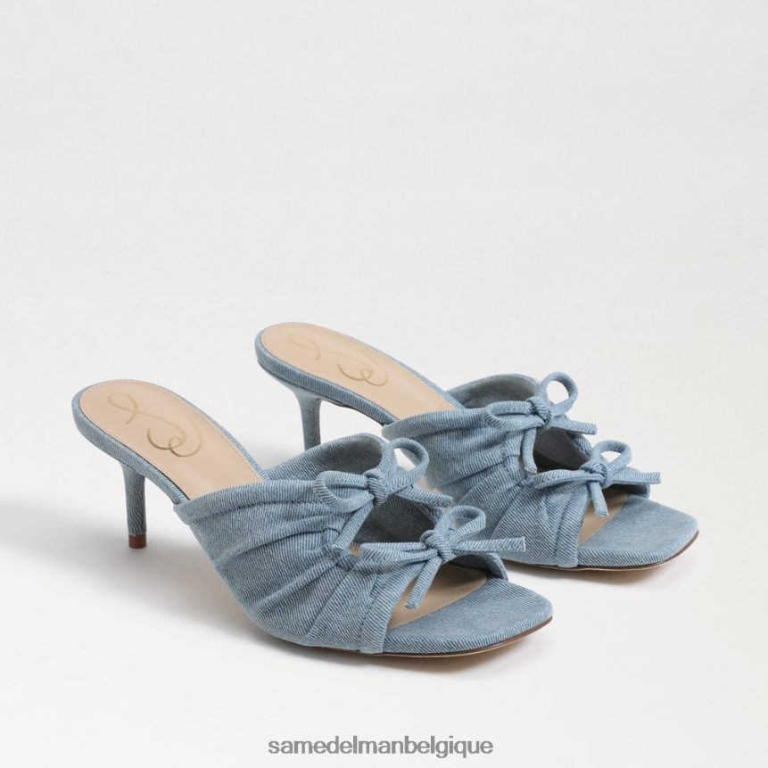 talon à lanières pia Sam Edelman femmes bleu JZ0XZ0596 chaussure