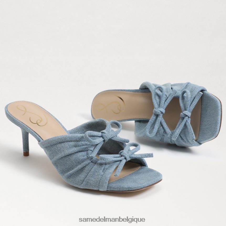 talon à lanières pia Sam Edelman femmes bleu JZ0XZ0596 chaussure