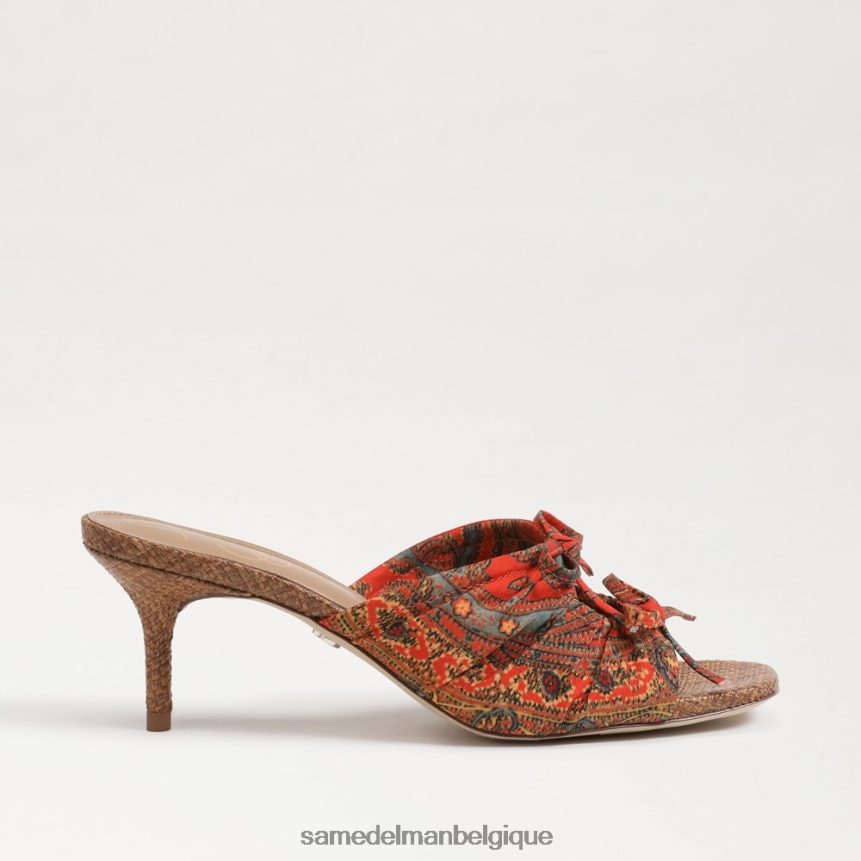talon à lanières pia Sam Edelman femmes coquelicot orange JZ0XZ0599 chaussure