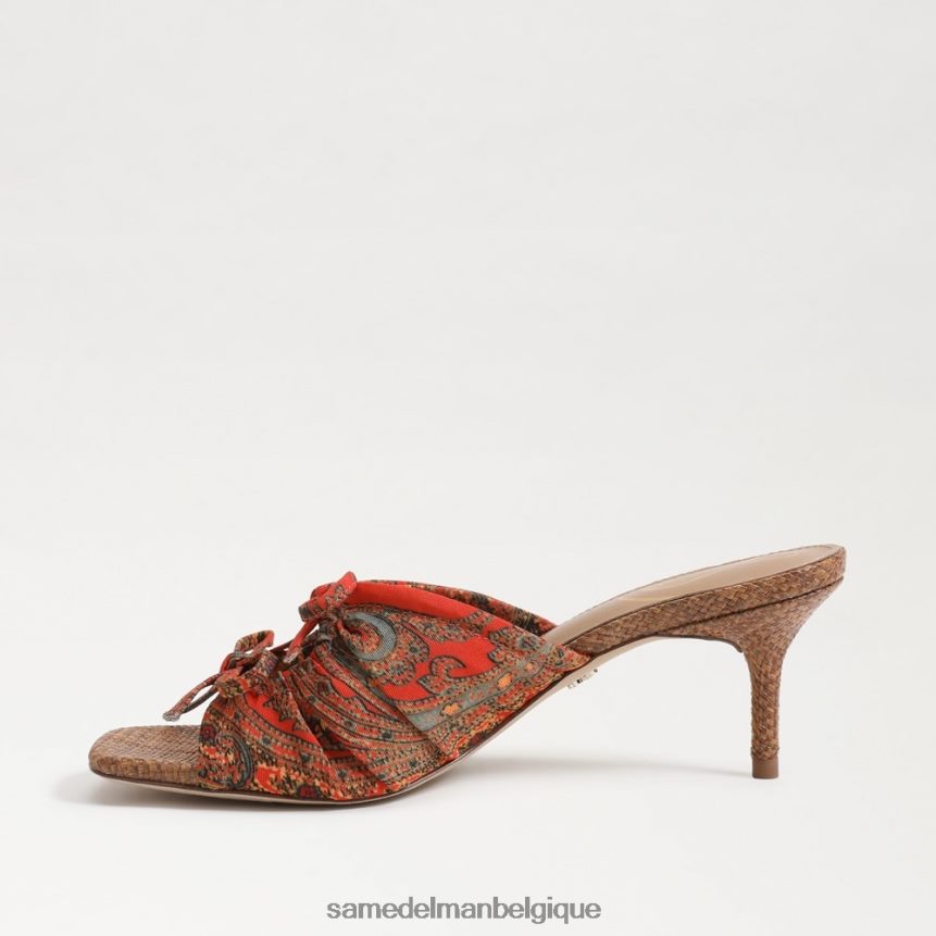 talon à lanières pia Sam Edelman femmes coquelicot orange JZ0XZ0599 chaussure