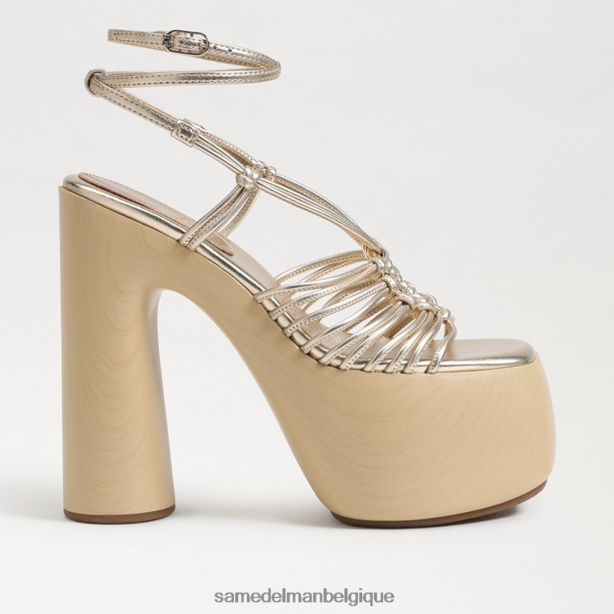 talon plateforme gia Sam Edelman femmes feuille d'or JZ0XZ0697 chaussure