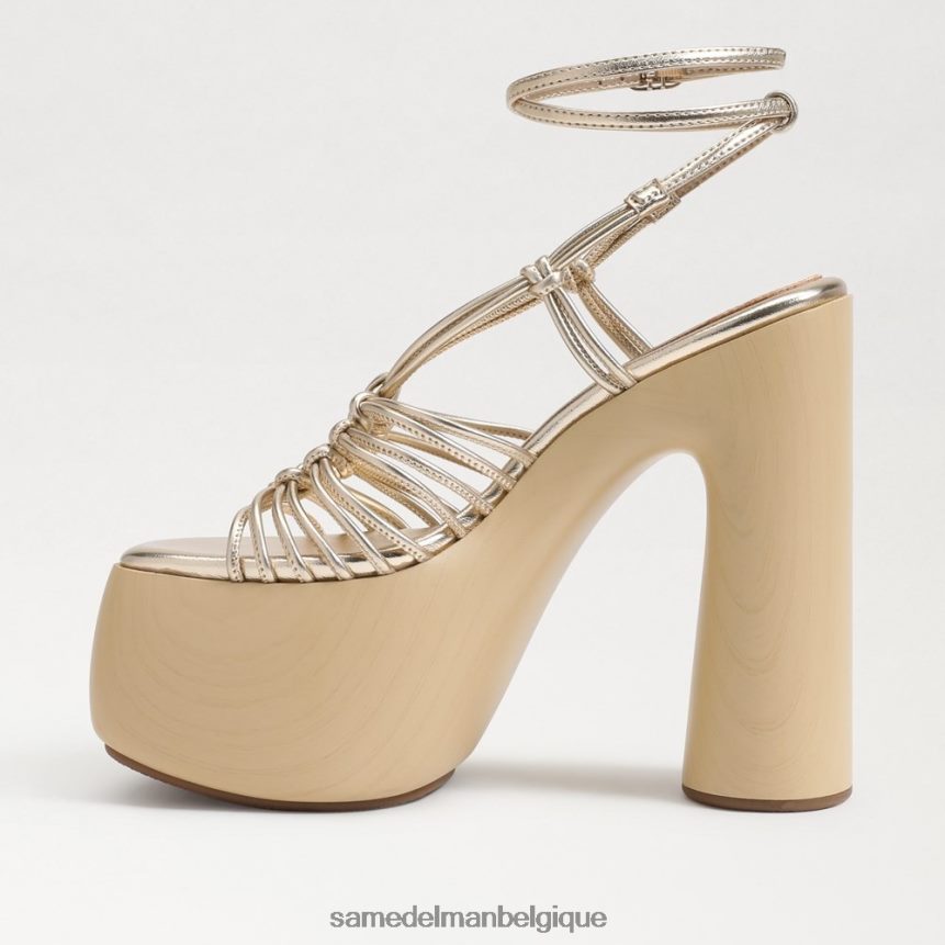 talon plateforme gia Sam Edelman femmes feuille d'or JZ0XZ0697 chaussure
