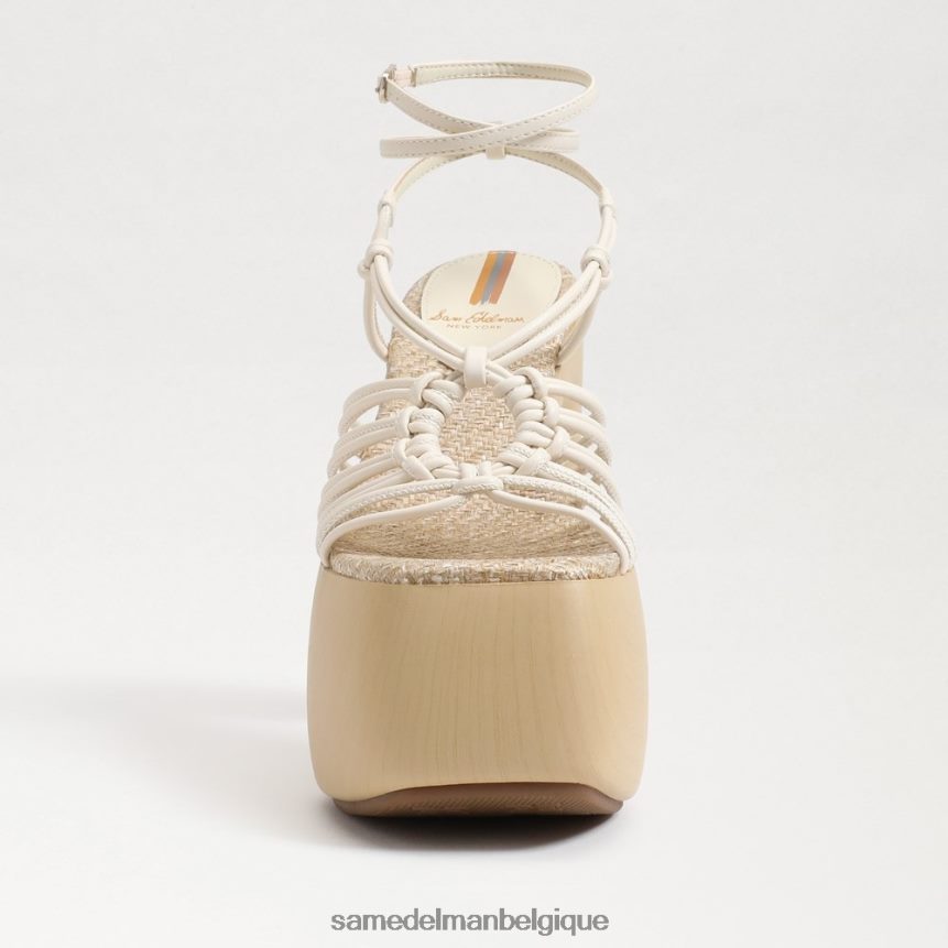 talon plateforme gia Sam Edelman femmes ivoire moderne JZ0XZ0698 chaussure