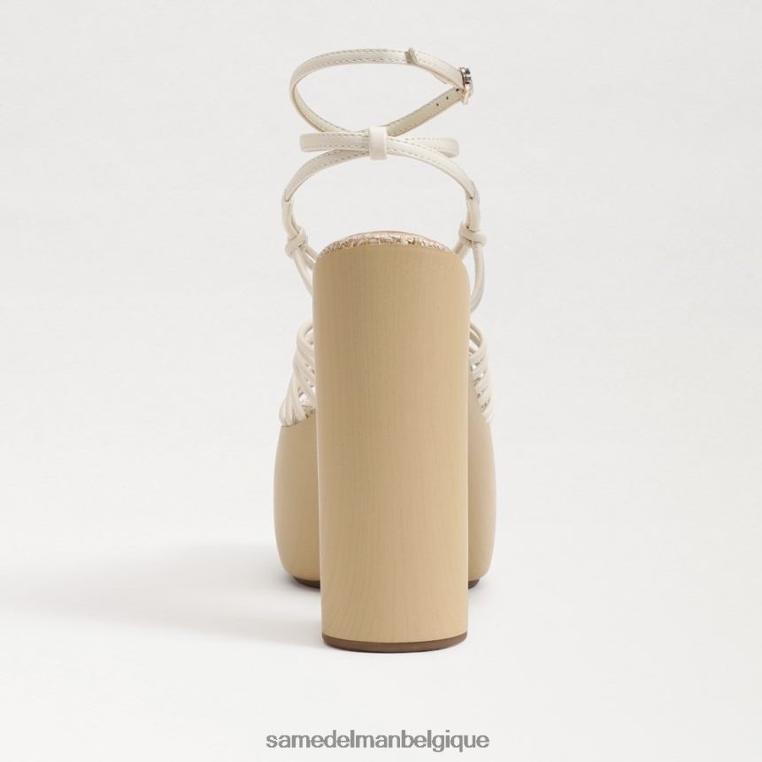 talon plateforme gia Sam Edelman femmes ivoire moderne JZ0XZ0698 chaussure