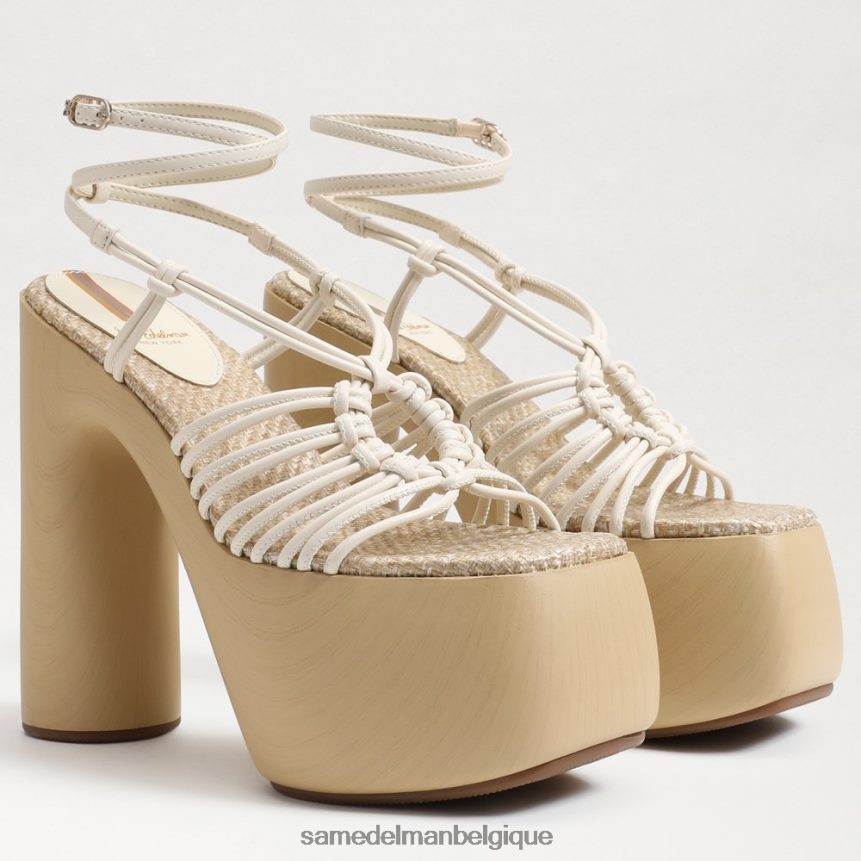 talon plateforme gia Sam Edelman femmes ivoire moderne JZ0XZ0698 chaussure