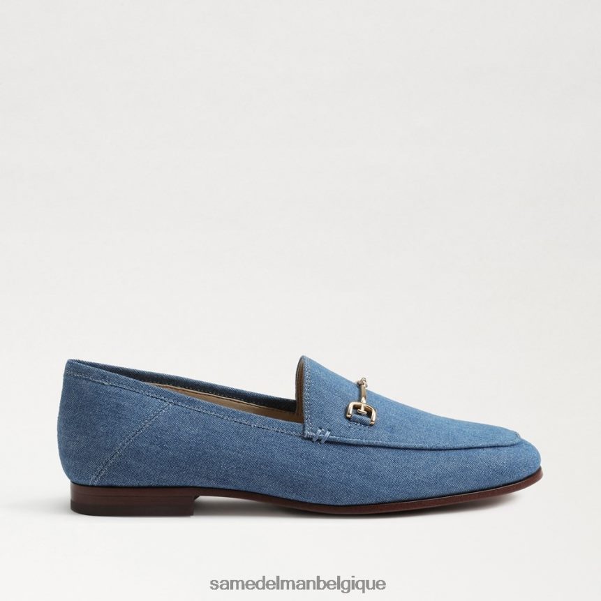 mocassin Loraine Sam Edelman femmes indigo lavé JZ0XZ038 chaussure