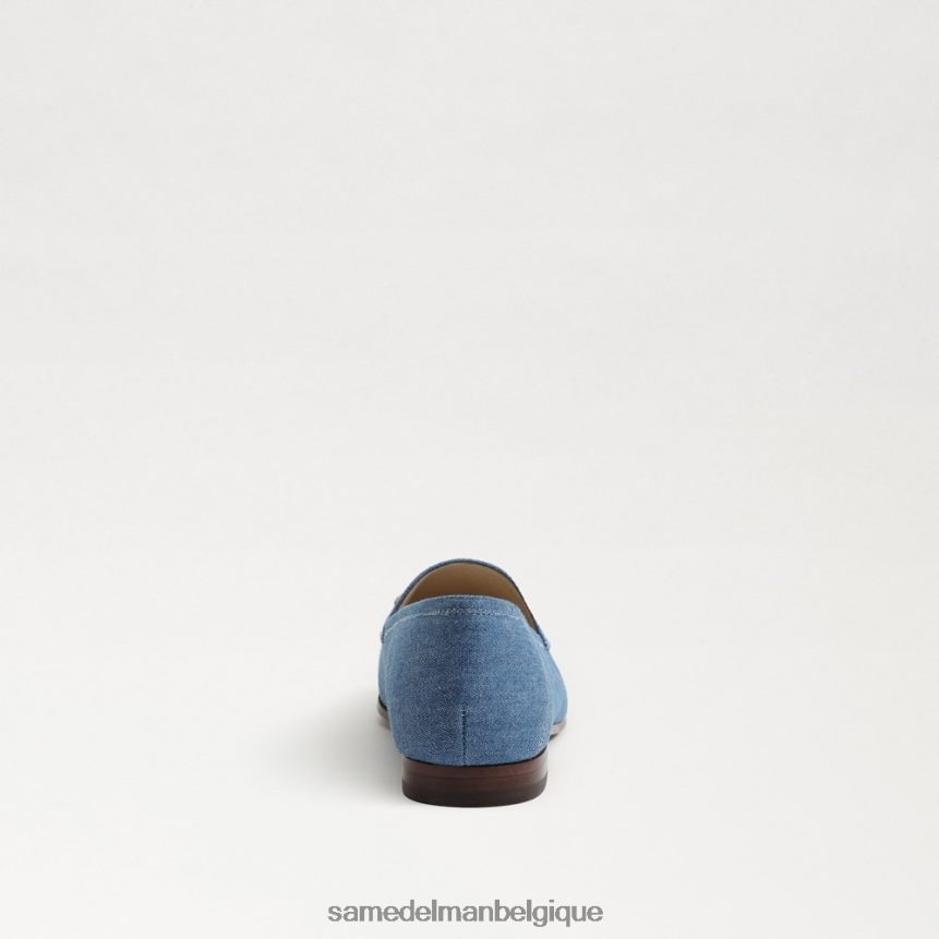 mocassin Loraine Sam Edelman femmes indigo lavé JZ0XZ038 chaussure