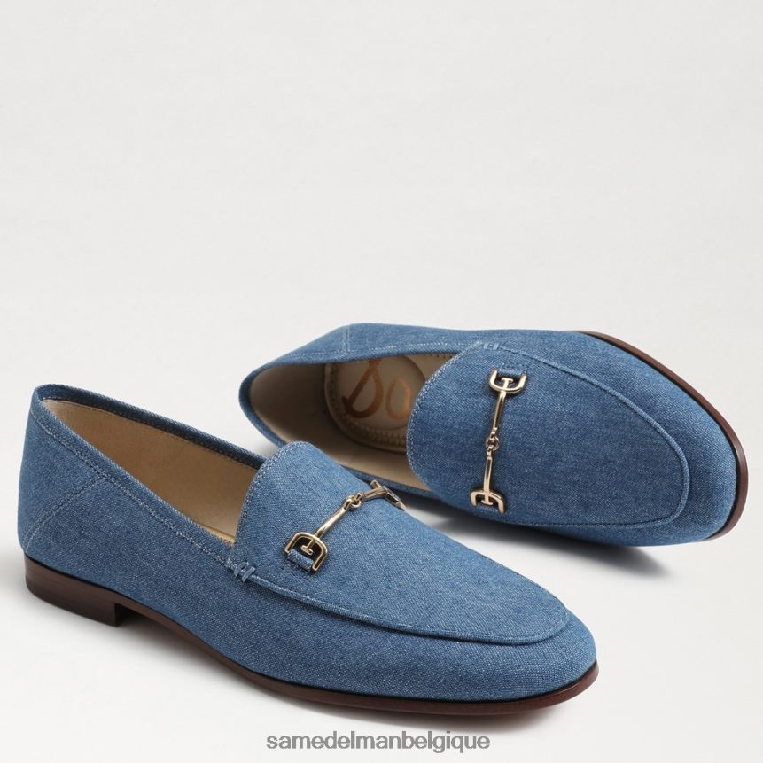 mocassin Loraine Sam Edelman femmes indigo lavé JZ0XZ038 chaussure