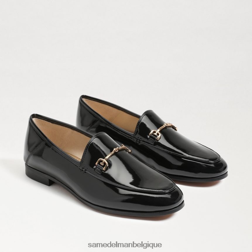 mocassin Loraine Sam Edelman femmes vernis noir JZ0XZ056 chaussure
