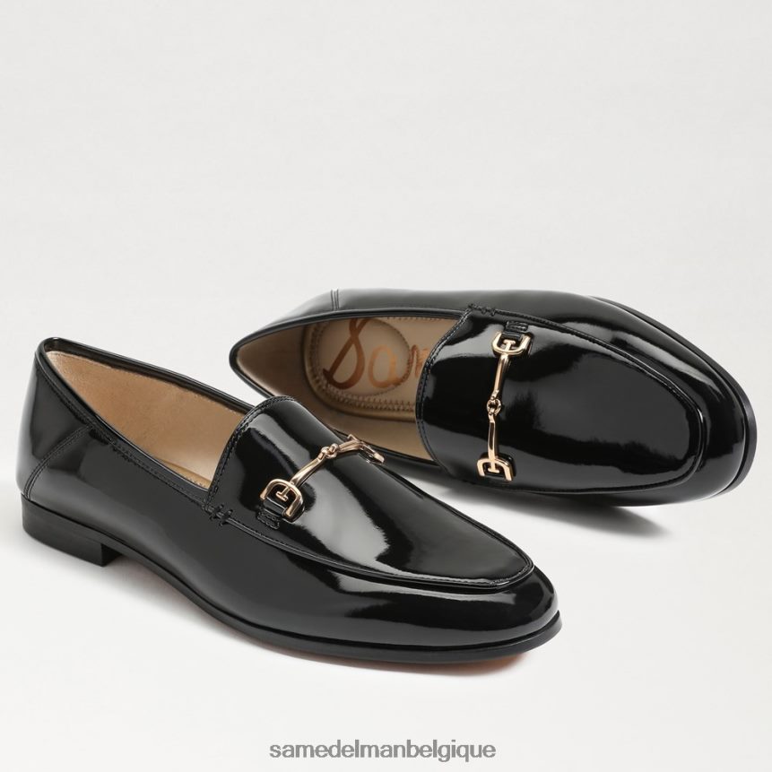 mocassin Loraine Sam Edelman femmes vernis noir JZ0XZ056 chaussure