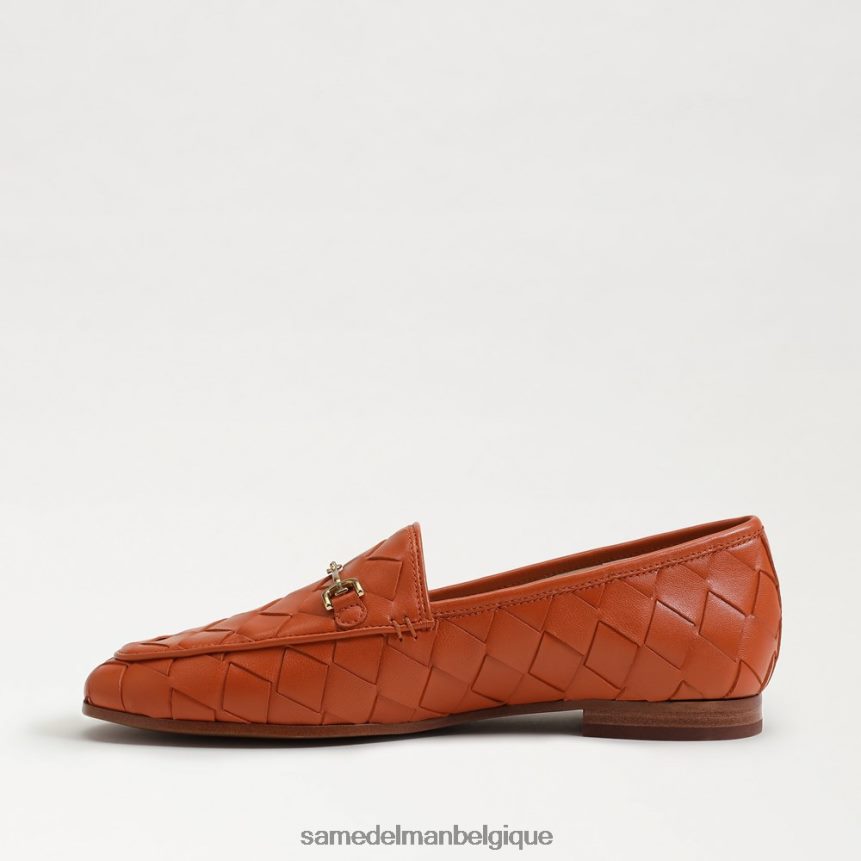 mocassin tressé Loraine Sam Edelman femmes orange canyon JZ0XZ0515 chaussure