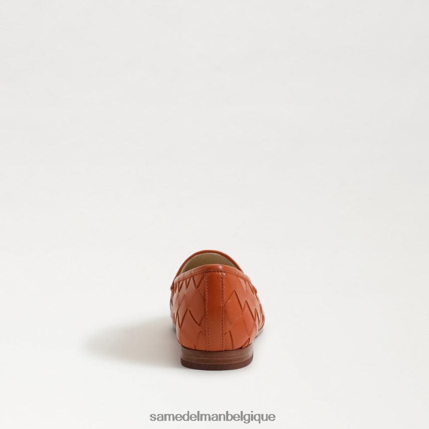 mocassin tressé Loraine Sam Edelman femmes orange canyon JZ0XZ0515 chaussure