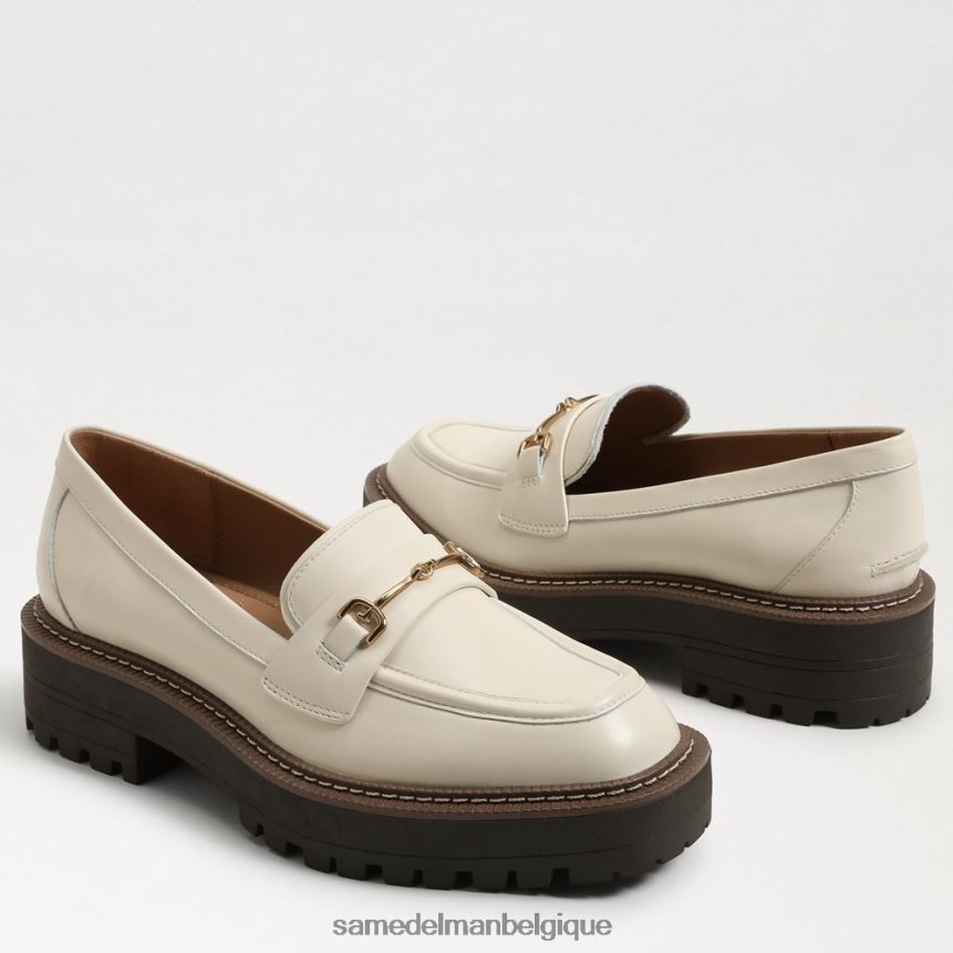 mocassins à semelle crantée Laurs Sam Edelman femmes ivoire moderne JZ0XZ0427 chaussure