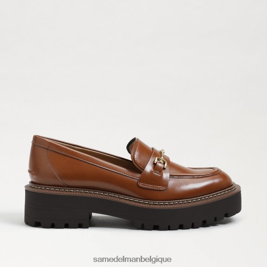 mocassins à semelle crantée Laurs Sam Edelman femmes moka foncé JZ0XZ0429 chaussure