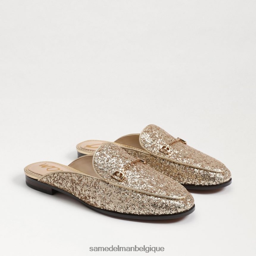 Linnie Bit Mule Sam Edelman femmes ambre or JZ0XZ082 chaussure