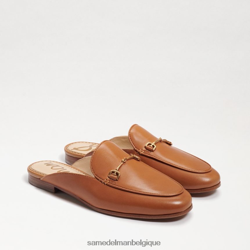 Linnie Bit Mule Sam Edelman femmes cuir de selle JZ0XZ078 chaussure