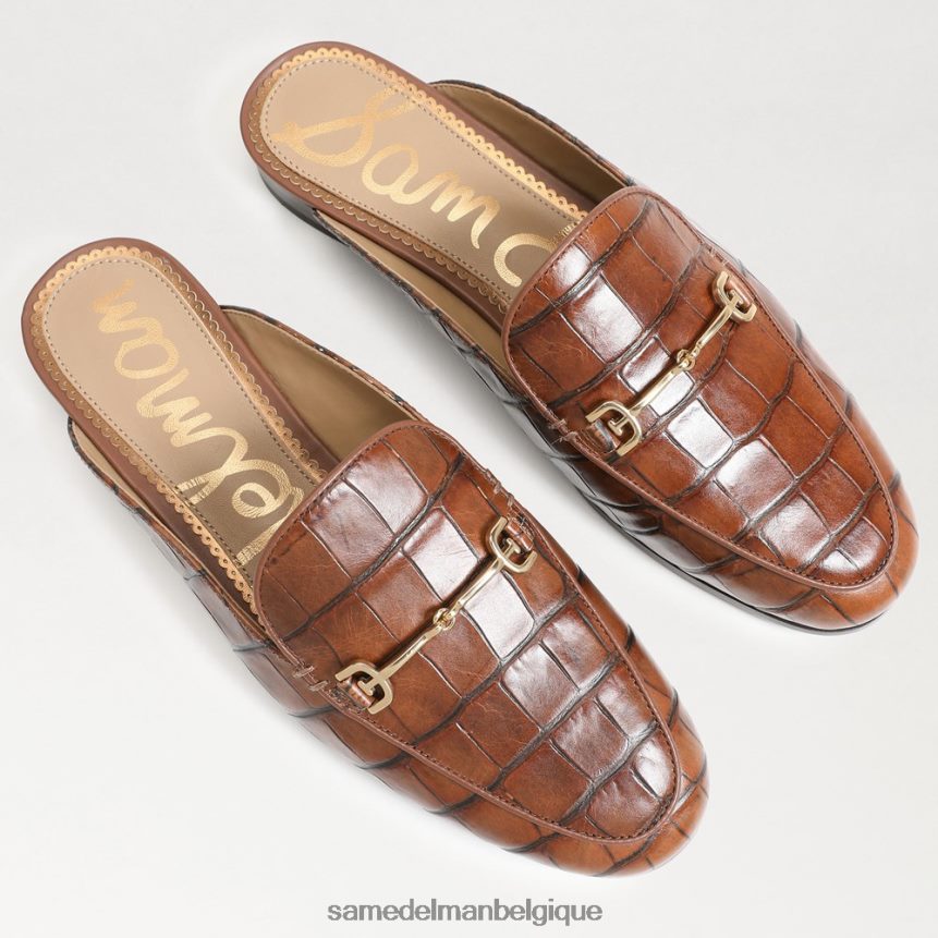 Linnie Bit Mule Sam Edelman femmes marron foncé JZ0XZ072 chaussure