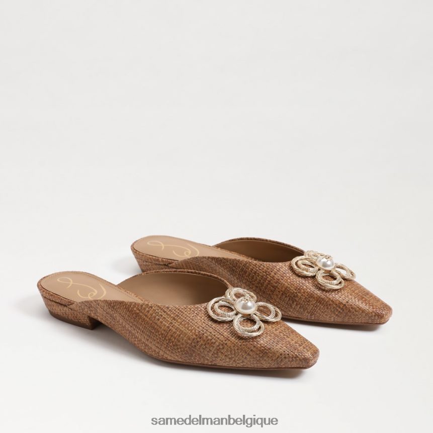 jayden bout pointu plat Sam Edelman femmes cuoio JZ0XZ0724 chaussure