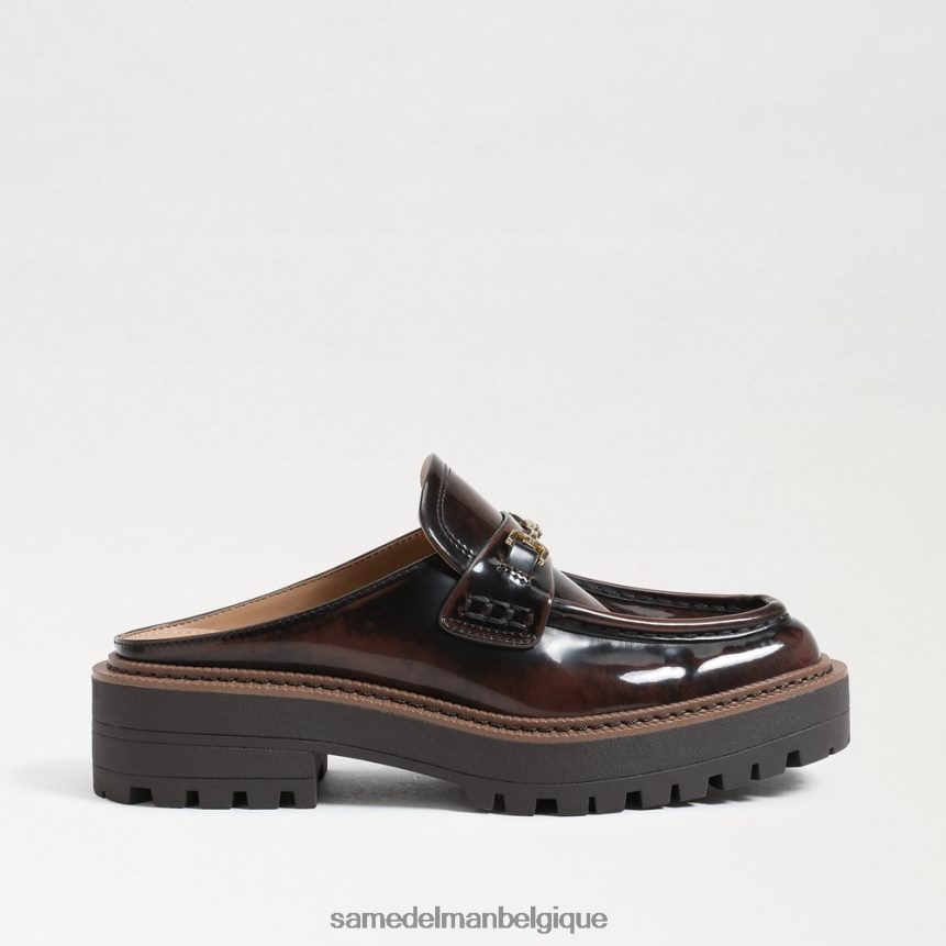 mule à semelle crantée Lennon Sam Edelman femmes châtaigne JZ0XZ0464 chaussure
