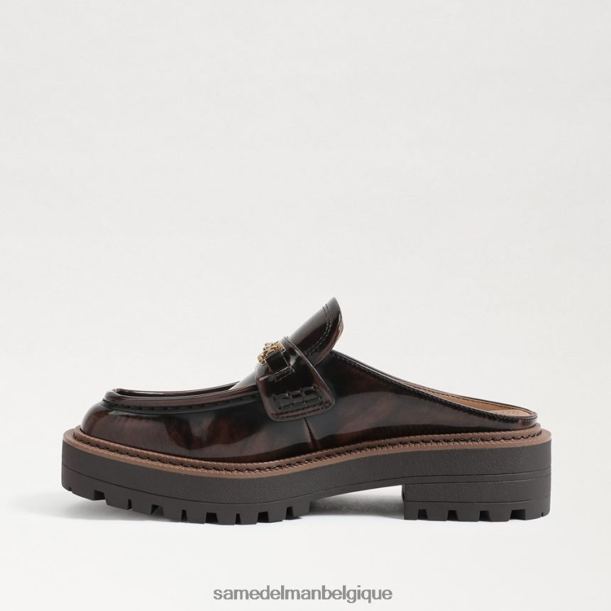 mule à semelle crantée Lennon Sam Edelman femmes châtaigne JZ0XZ0464 chaussure