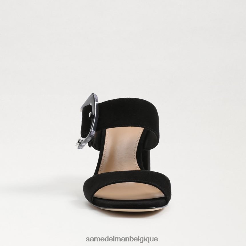 mule à talon dalton Sam Edelman femmes Suède noir JZ0XZ0565 chaussure