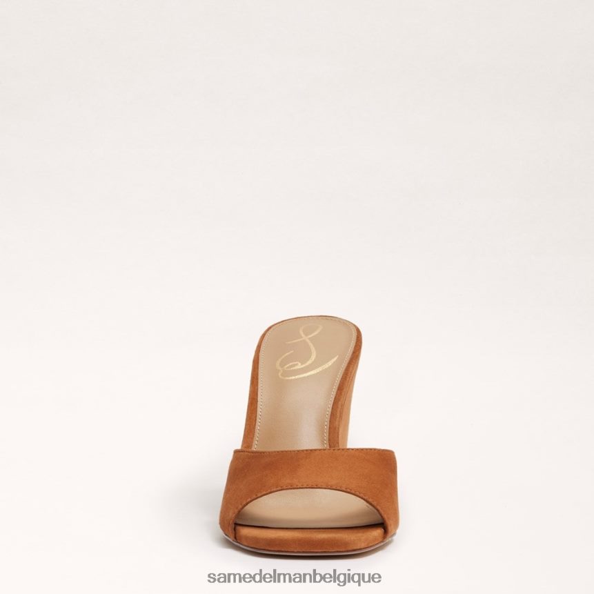 sandale compensée merrick Sam Edelman femmes daim marron JZ0XZ0614 chaussure