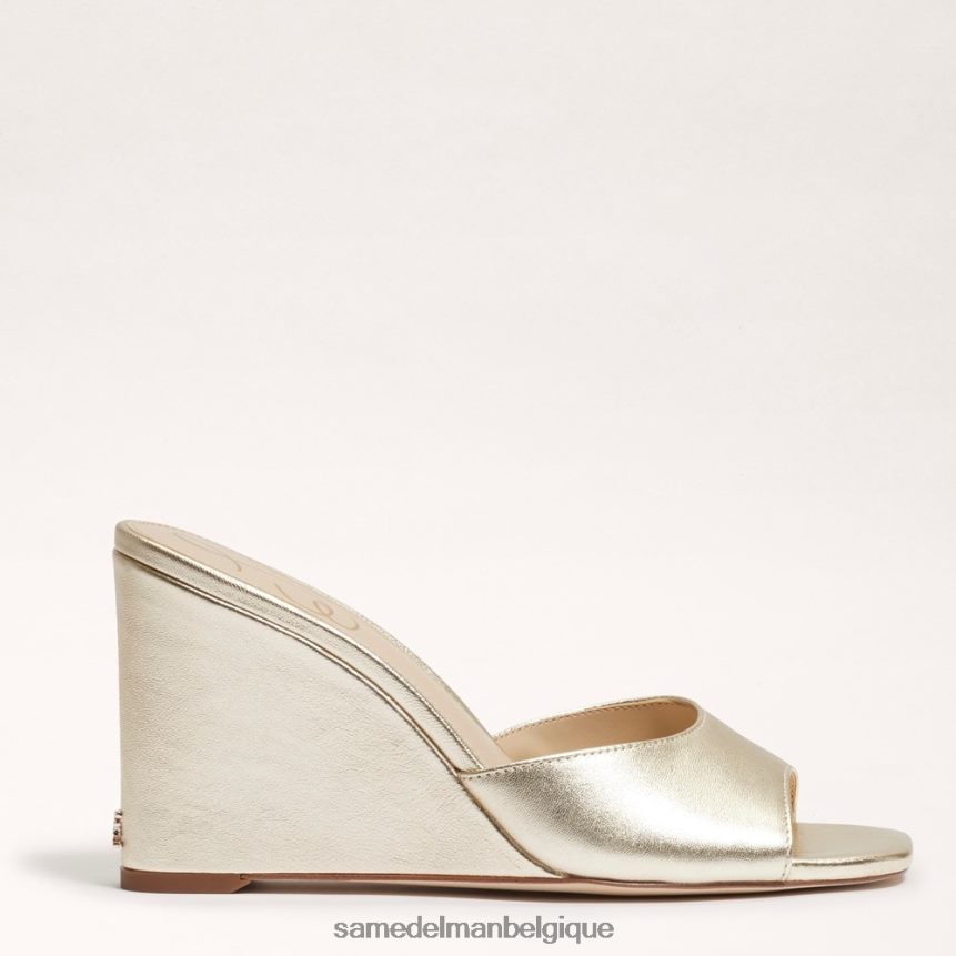 sandale compensée merrick Sam Edelman femmes or foncé JZ0XZ0611 chaussure