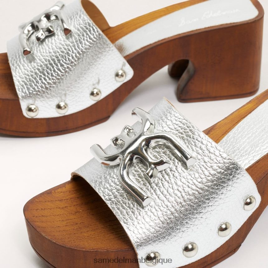 sandale mule francina Sam Edelman femmes argent JZ0XZ0519 chaussure