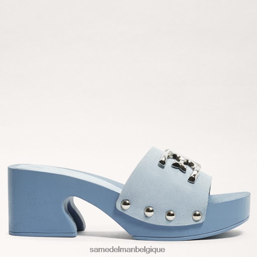 sandale mule francina Sam Edelman femmes bleu pâle JZ0XZ0521 chaussure