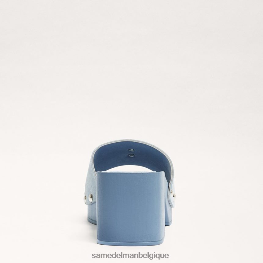 sandale mule francina Sam Edelman femmes bleu pâle JZ0XZ0521 chaussure