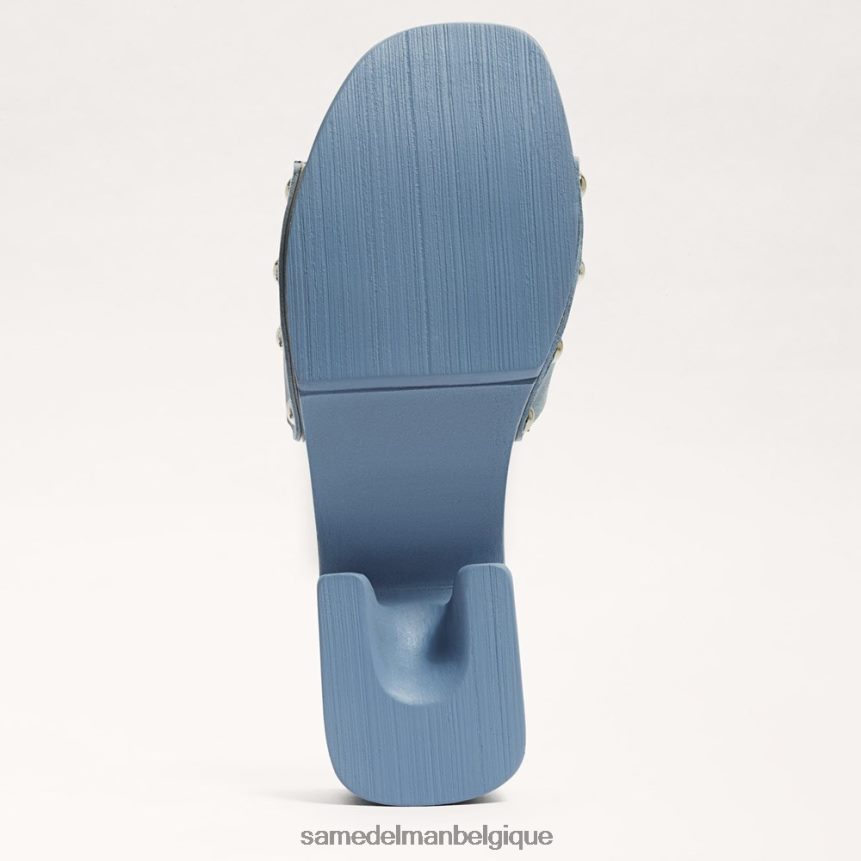 sandale mule francina Sam Edelman femmes bleu pâle JZ0XZ0521 chaussure