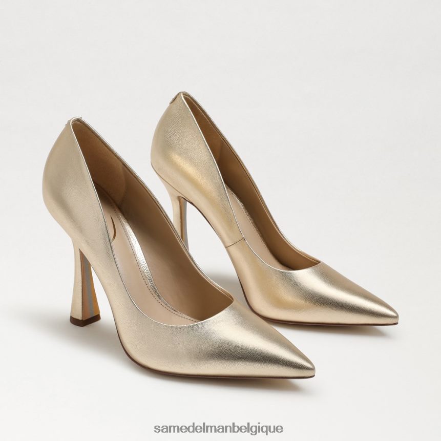 escarpin à bout pointu Antonia Sam Edelman femmes feuille d'or JZ0XZ0836 chaussure