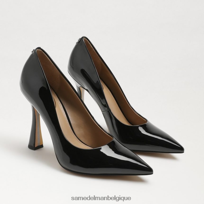 escarpin à bout pointu Antonia Sam Edelman femmes vernis noir JZ0XZ0838 chaussure