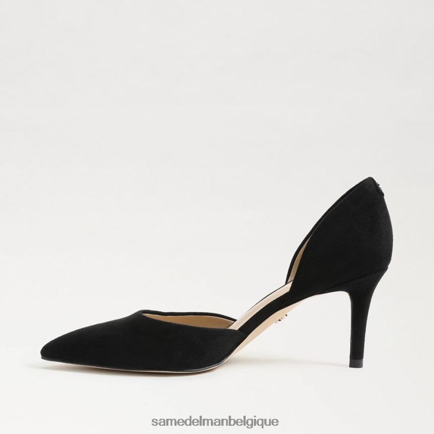 escarpin à bout pointu viv Sam Edelman femmes Suède noir JZ0XZ0367 chaussure